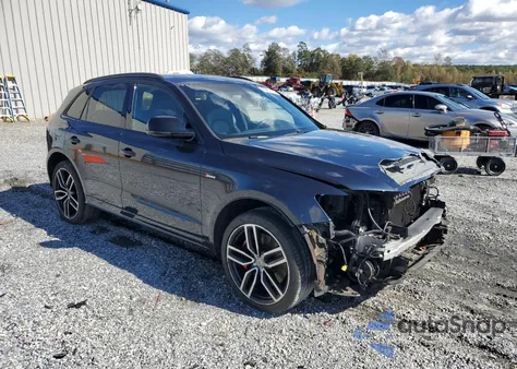 2017 Audi Sq5 Premium Plus из США, поврежденный, VIN WA1CCAFPXHA042903